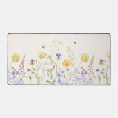 Zomergelukzaligheid, wilde bloemen, waterverf bureaumat (Voorkant)