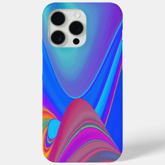 Zomergevoel, Abstracte 3D Rainbowart Case-Mate iPhone Case (Achterkant)