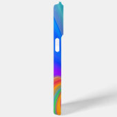 Zomergevoel, Abstracte 3D Rainbowart Case-Mate iPhone Case (Achterkant / Rechts)