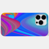 Zomergevoel, Abstracte 3D Rainbowart Case-Mate iPhone Case (Achterkant (horizontaal))