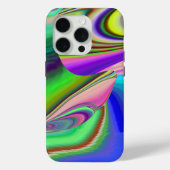 Zomergevoel, Abstracte 3D Rainbowart Case-Mate iPhone Case (Achterkant)