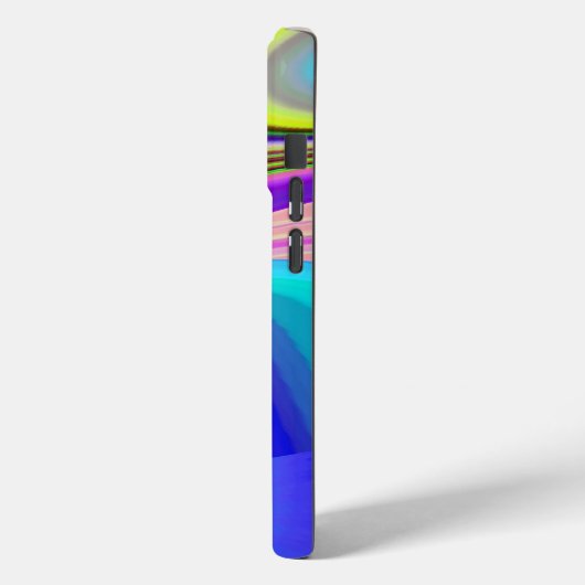 Zomergevoel, Abstracte 3D Rainbowart Case-Mate iPhone Case (Achterkant / Links)