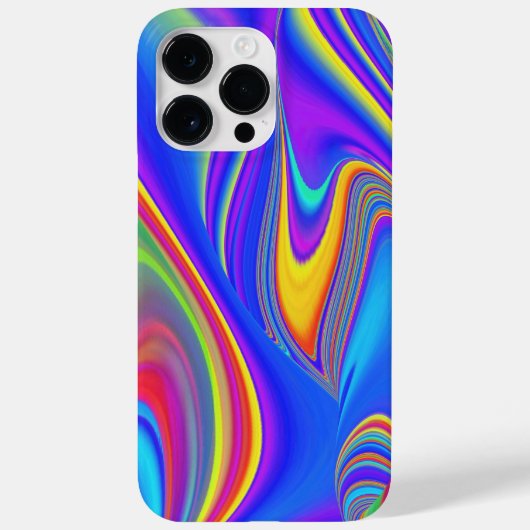 Zomergevoel, Abstracte 3D Rainbowart Case-Mate iPhone Case (Achterkant)