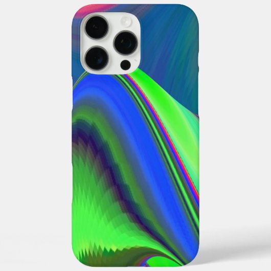 Zomergevoel, Abstracte 3D Rainbowart Case-Mate iPhone Case (Achterkant)