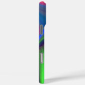 Zomergevoel, Abstracte 3D Rainbowart Case-Mate iPhone Case (Achterkant / Rechts)