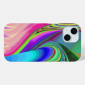 Zomergevoel, Abstracte 3D Rainbowart Case-Mate iPhone Case (Achterkant (horizontaal))