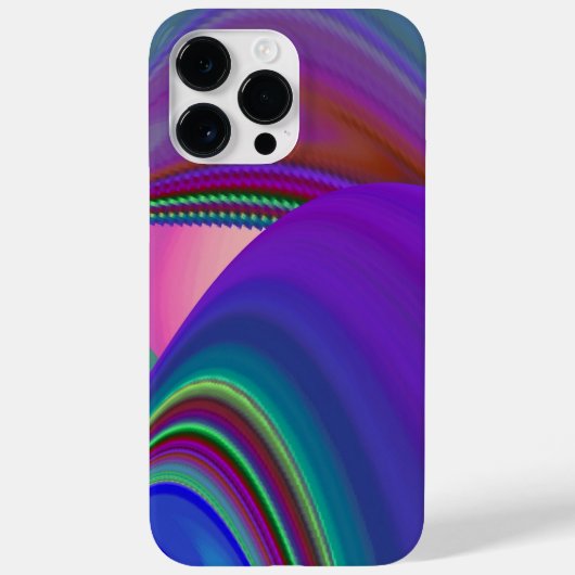 Zomergevoel, Abstracte 3D Rainbowart Case-Mate iPhone Case (Achterkant)