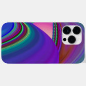 Zomergevoel, Abstracte 3D Rainbowart Case-Mate iPhone Case (Achterkant (horizontaal))