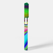 Zomergevoel, Abstracte 3D Rainbowart Case-Mate iPhone Case (Achterkant / Rechts)