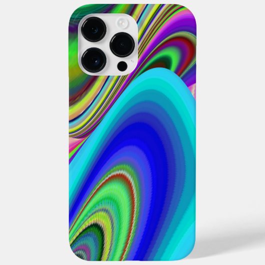 Zomergevoel, Abstracte 3D Rainbowart Case-Mate iPhone Case (Achterkant)