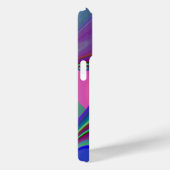 Zomergevoel, Abstracte 3D Rainbowart Case-Mate iPhone Case (Achterkant / Rechts)