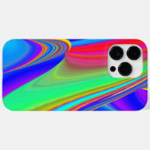 Zomergevoel, Abstracte 3D Rainbowart Case-Mate iPhone Case (Achterkant (horizontaal))