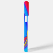 Zomergevoel, Abstracte 3D Rainbowart Case-Mate iPhone Case (Achterkant / Rechts)
