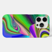 Zomergevoel, Abstracte 3D Rainbowart Case-Mate iPhone Case (Achterkant (horizontaal))