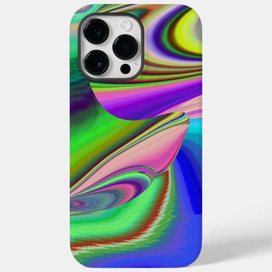 Zomergevoel, Abstracte 3D Rainbowart Case-Mate iPhone Case (Achterkant)