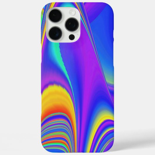 Zomergevoel, Abstracte 3D Rainbowart Case-Mate iPhone Case (Achterkant)