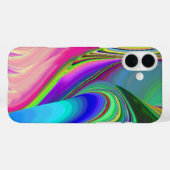 Zomergevoel, Abstracte 3D Rainbowart Case-Mate iPhone Case (Achterkant (horizontaal))