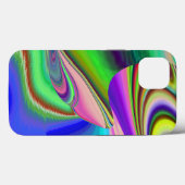 Zomergevoel, Abstracte 3D Rainbowart Case-Mate iPhone Case (Achterkant (horizontaal))