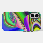 Zomergevoel, Abstracte 3D Rainbowart Case-Mate iPhone Case (Achterkant (horizontaal))