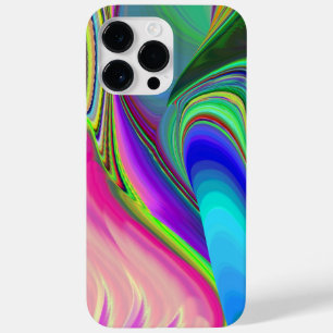 Zomergevoel, Abstracte 3D Rainbowart Case-Mate iPhone 14 Pro Max Hoesje