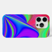 Zomergevoel, Abstracte 3D Rainbowart Case-Mate iPhone Case (Achterkant (horizontaal))