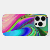 Zomergevoel, Abstracte 3D Rainbowart Case-Mate iPhone Case (Achterkant (horizontaal))