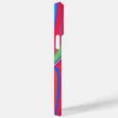Zomergevoel, Abstracte 3D Rainbowart Case-Mate iPhone Case (Achterkant / Rechts)