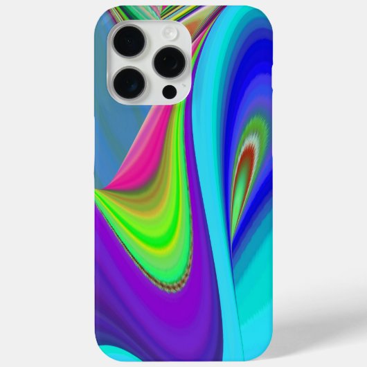 Zomergevoel, Abstracte 3D Rainbowart Case-Mate iPhone Case (Achterkant)