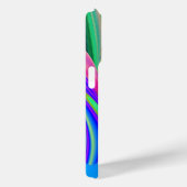 Zomergevoel, Abstracte 3D Rainbowart Case-Mate iPhone Case (Achterkant / Rechts)