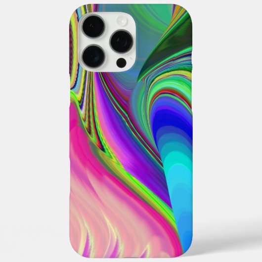 Zomergevoel, Abstracte 3D Rainbowart Case-Mate iPhone Case (Achterkant)