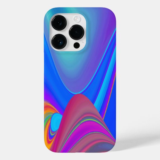 Zomergevoel, Abstracte 3D Rainbowart Case-Mate iPhone Case (Achterkant)