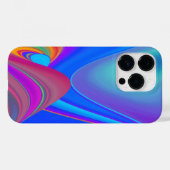Zomergevoel, Abstracte 3D Rainbowart Case-Mate iPhone Case (Achterkant (horizontaal))