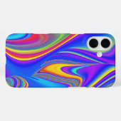 Zomergevoel, Abstracte 3D Rainbowart Case-Mate iPhone Case (Achterkant (horizontaal))