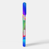 Zomergevoel, Abstracte 3D Rainbowart Case-Mate iPhone Case (Achterkant / Rechts)