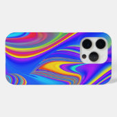 Zomergevoel, Abstracte 3D Rainbowart Case-Mate iPhone Case (Achterkant (horizontaal))