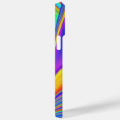 Zomergevoel, Abstracte 3D Rainbowart Case-Mate iPhone Case (Achterkant / Rechts)