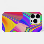 Zomergevoel, Abstracte 3D Rainbowart Case-Mate iPhone Case (Achterkant (horizontaal))