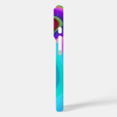 Zomergevoel, Abstracte 3D Rainbowart Case-Mate iPhone Case (Achterkant / Links)