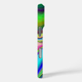 Zomergevoel, Abstracte 3D Rainbowart Case-Mate iPhone Case (Achterkant / Rechts)