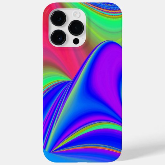 Zomergevoel, Abstracte 3D Rainbowart Case-Mate iPhone Case (Achterkant)