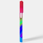 Zomergevoel, Abstracte 3D Rainbowart Case-Mate iPhone Case (Achterkant / Rechts)