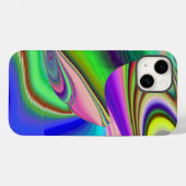 Zomergevoel, Abstracte 3D Rainbowart Case-Mate iPhone Case (Achterkant (horizontaal))