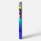 Zomergevoel, Abstracte 3D Rainbowart Case-Mate iPhone Case (Achterkant / Links)