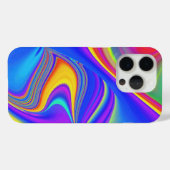 Zomergevoel, Abstracte 3D Rainbowart Case-Mate iPhone Case (Achterkant (horizontaal))