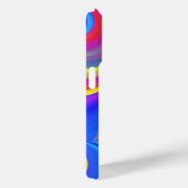 Zomergevoel, Abstracte 3D Rainbowart Case-Mate iPhone Case (Achterkant / Rechts)