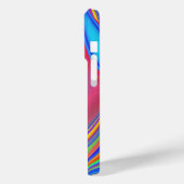 Zomergevoel, Abstracte 3D Rainbowart Case-Mate iPhone Case (Achterkant / Links)