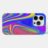 Zomergevoel, Abstracte 3D Rainbowart Case-Mate iPhone Case (Achterkant (horizontaal))