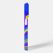 Zomergevoel, Abstracte 3D Rainbowart Case-Mate iPhone Case (Achterkant / Rechts)