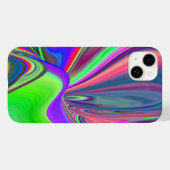 Zomergevoel, Abstracte 3D Rainbowart Case-Mate iPhone Case (Achterkant (horizontaal))