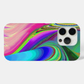 Zomergevoel, Abstracte 3D Rainbowart Case-Mate iPhone Case (Achterkant (horizontaal))